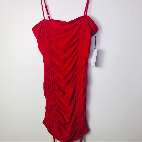 iris Dresses & Skirts - IRIS LA Red Spandex dress, Spaghetti straps, SIZE: LARGE
